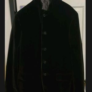 John Varvatos Crafted from soft velvet ,this sleek jacket... size 50 RG M Italy